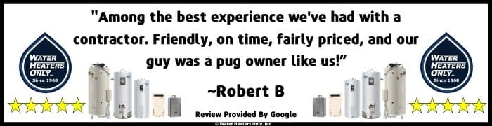 a five star water heater review from the canoga park area